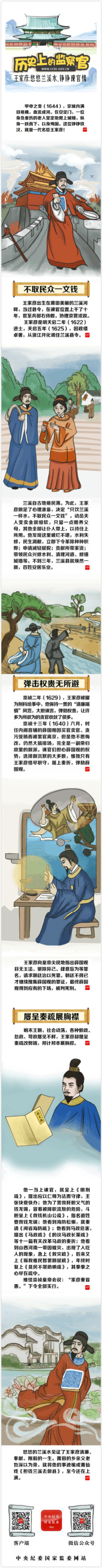 历史上的监察官  王家彦：悠悠兰溪水，铮铮谏官情 .jpg