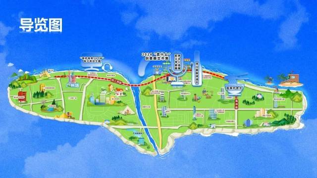 2024海珠文旅奇妙季活动导览图