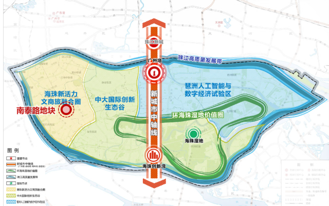 南泰路AH0124032地块区位图